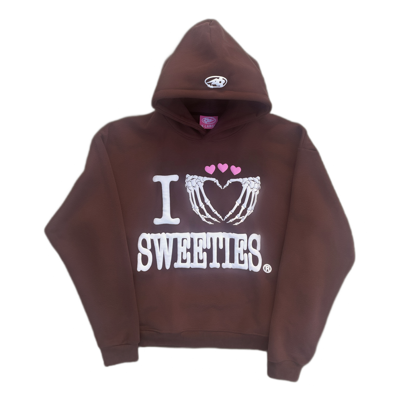 'TILL DEATH' Hoodie Brown
