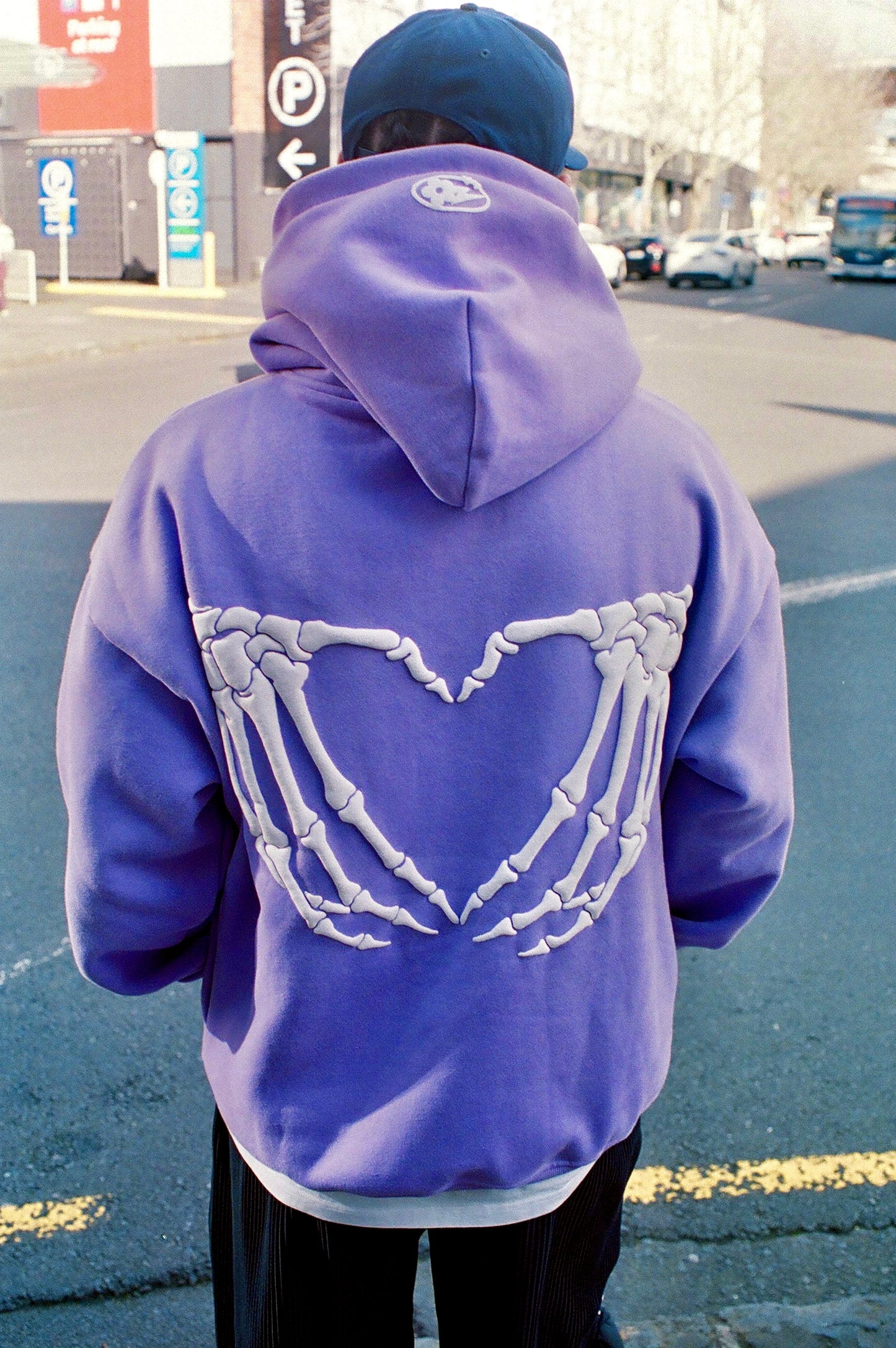 'TILL DEATH' Hoodie Purple