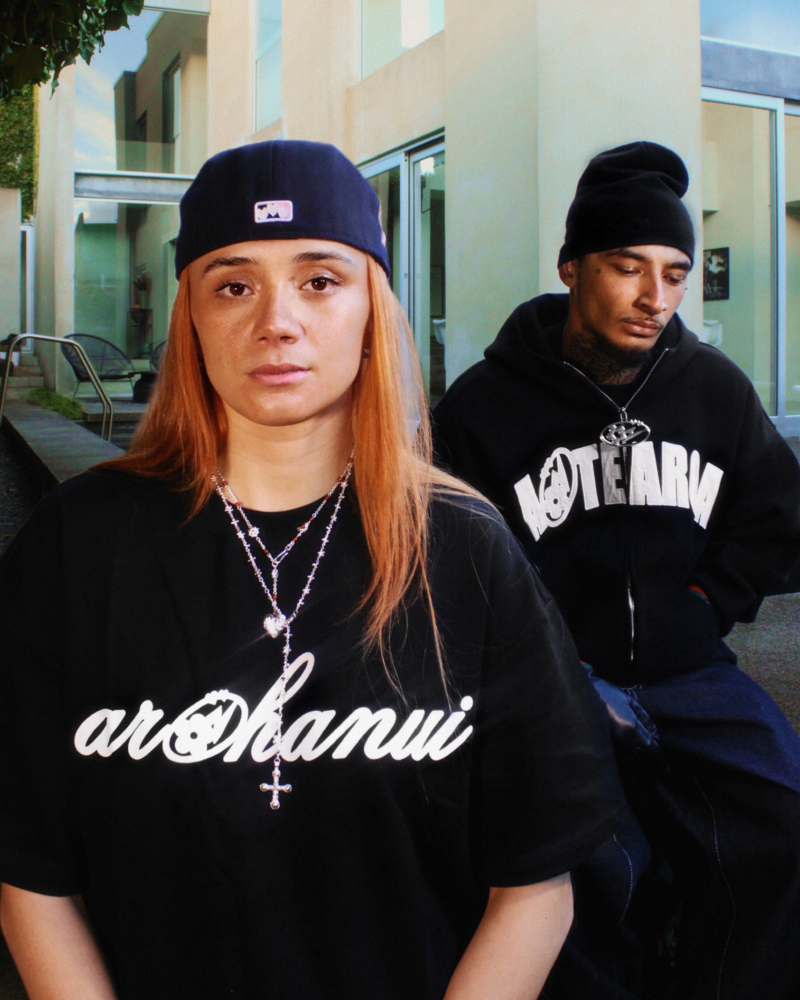 '      Black Arohanui Tee