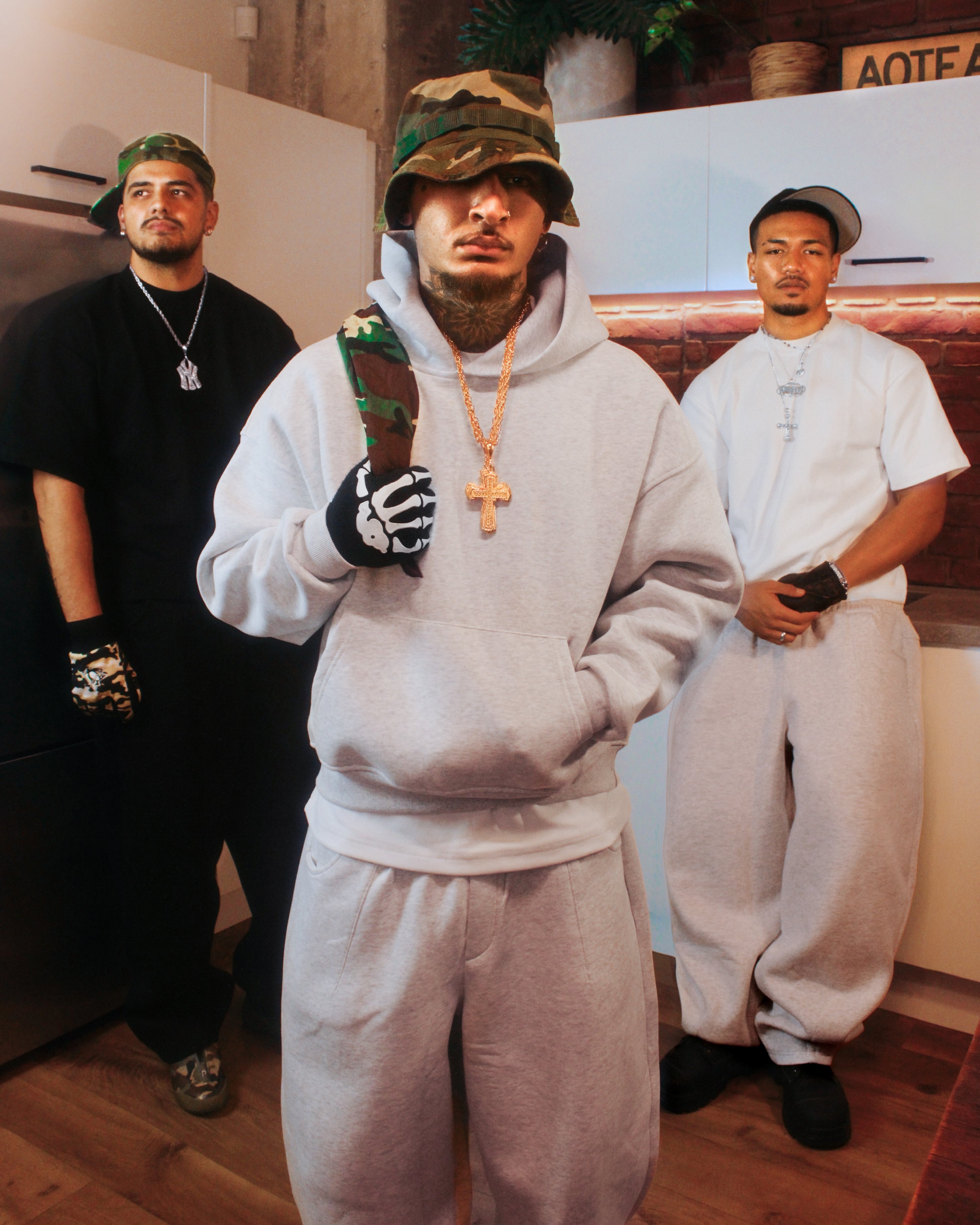 '   ‘’B2B Grey Hoodie