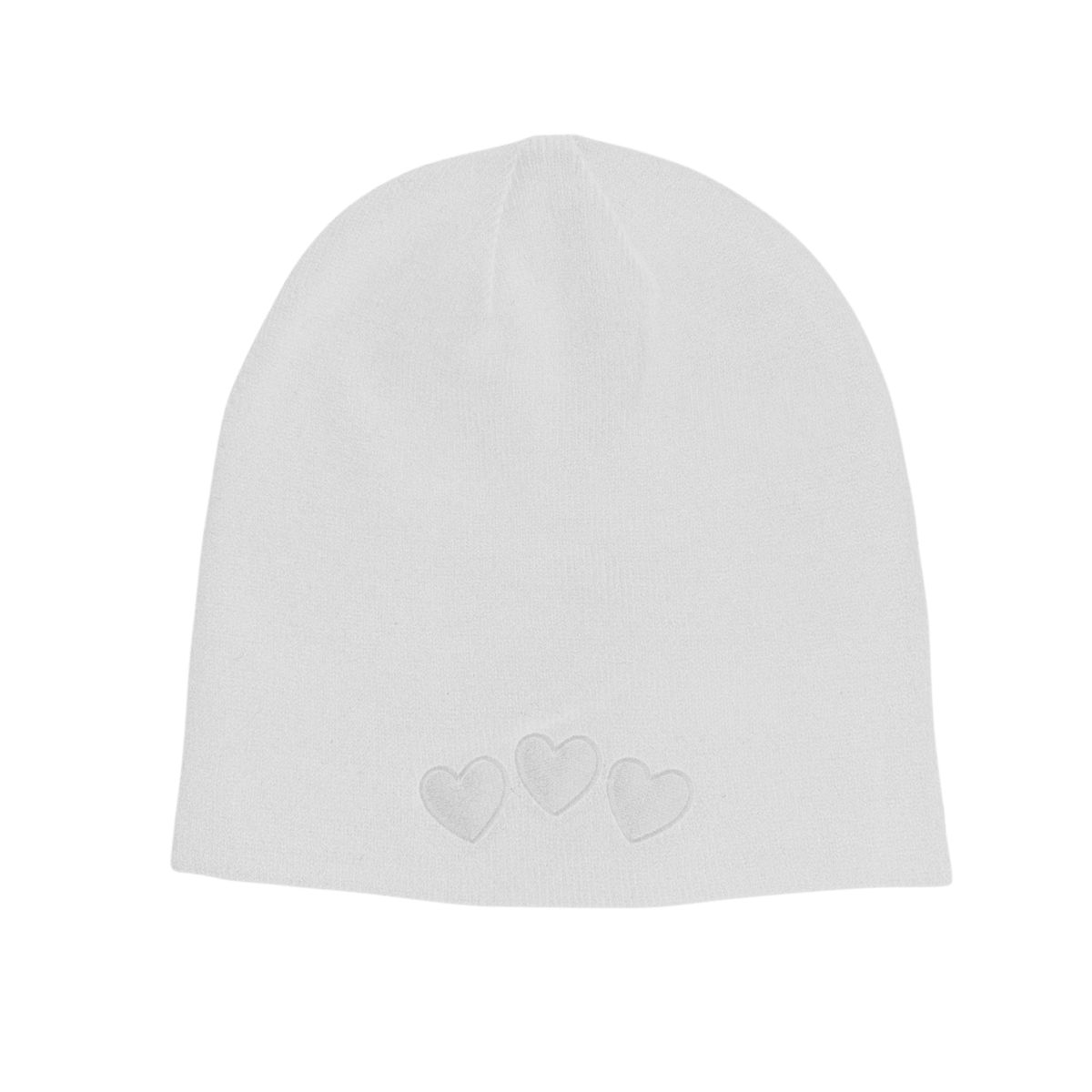 '     ‘B2B  White Beanie